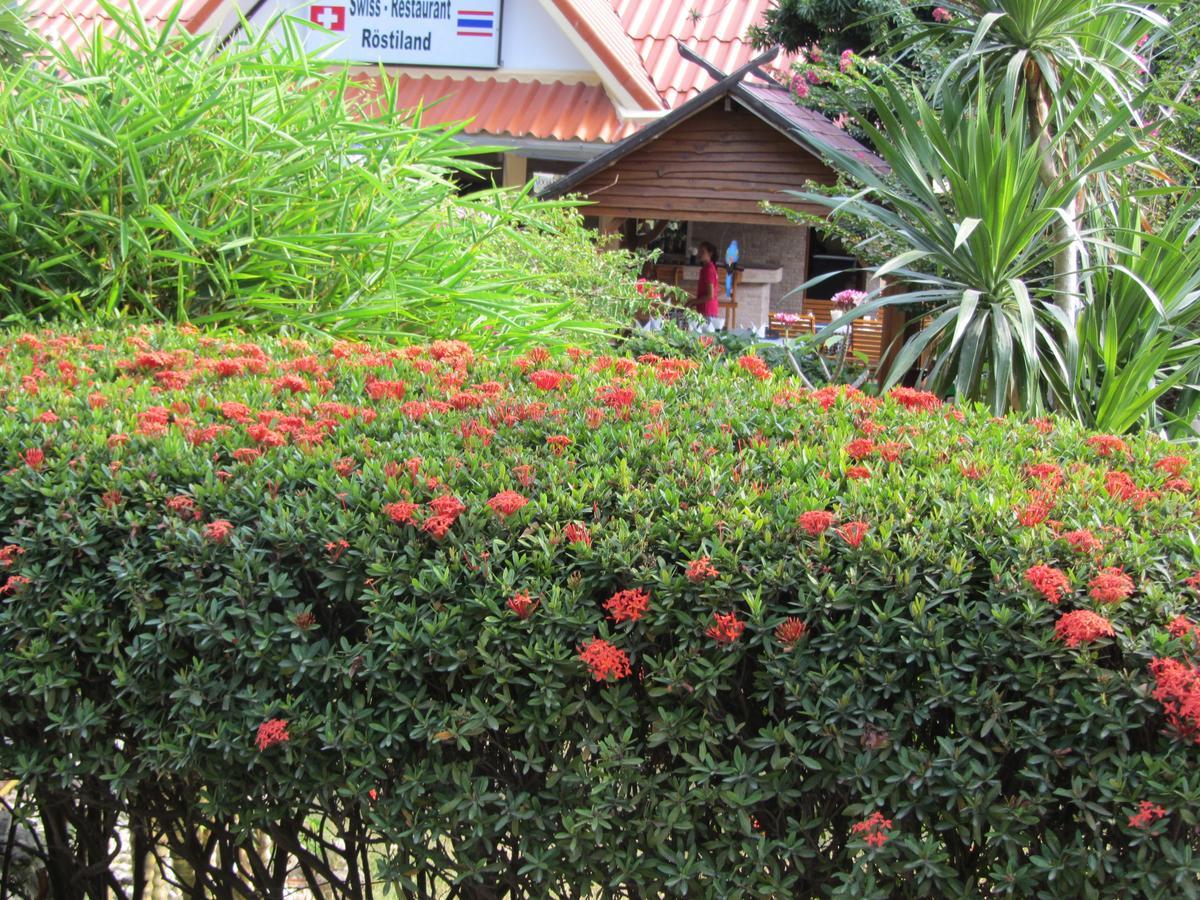 Flower Paradise Bungalows & Swiss Restaurant Roestiland Lamai Beach  Exterior foto